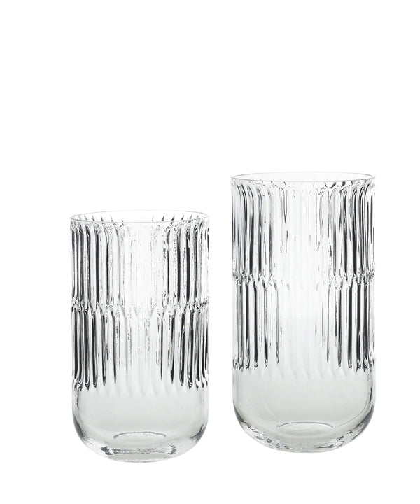 Selena Cut Glass Vase