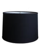 Black Linen Drumshade, Large