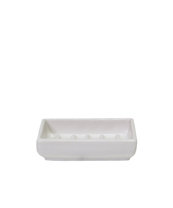 Grayson Soap Dish, White