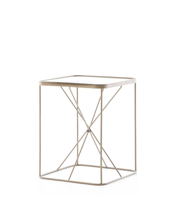 Star Side Table, Brass