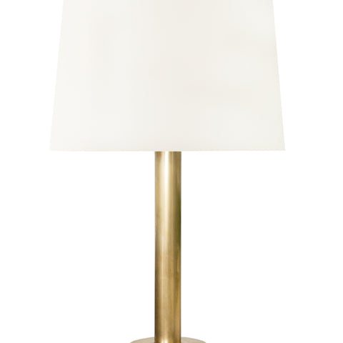 Taft Table Lamp, Brass