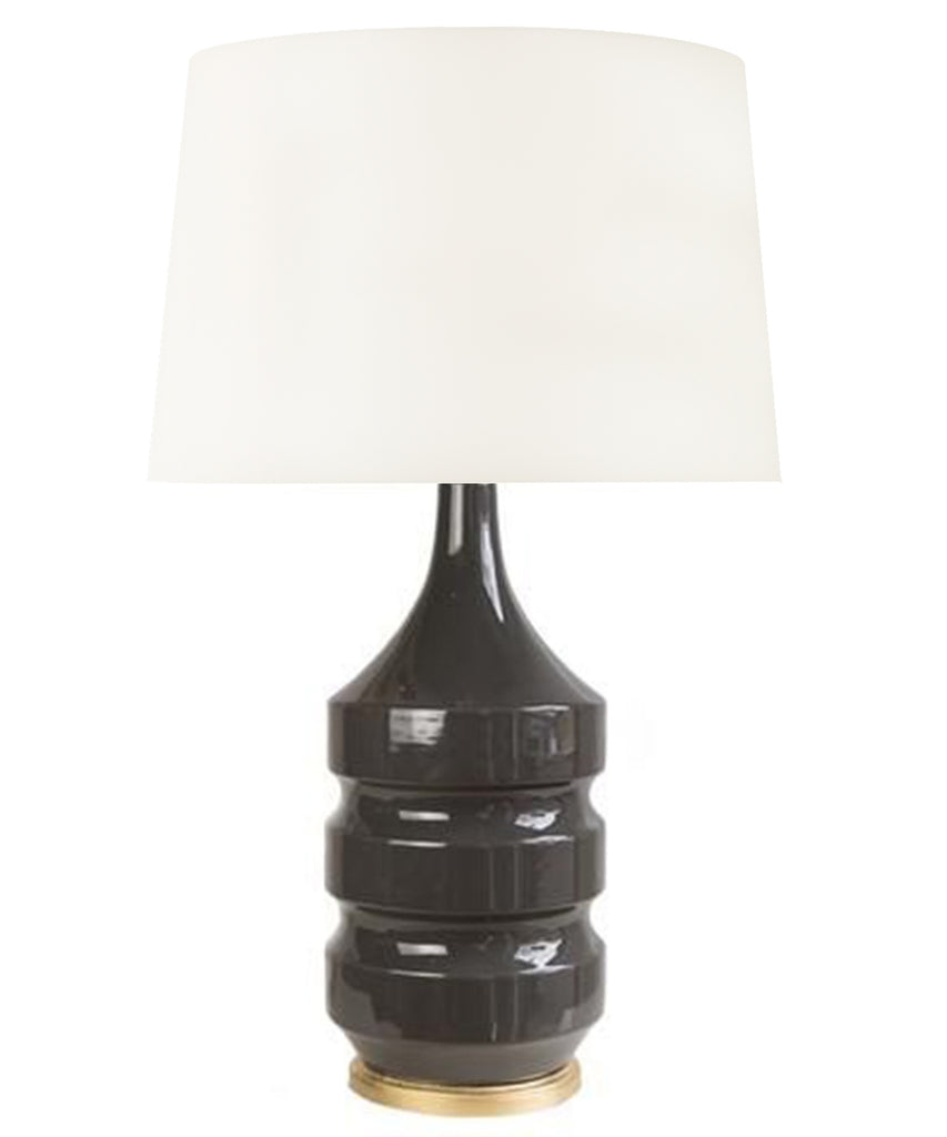 Tanner Table Lamp, Charcoal