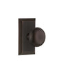 Philadelphia Interior Door Knob Set, Studio Plate