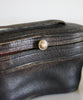 Vintage Black Binoculars with Leather Case
