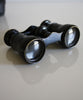 Vintage Black Binoculars with Leather Case