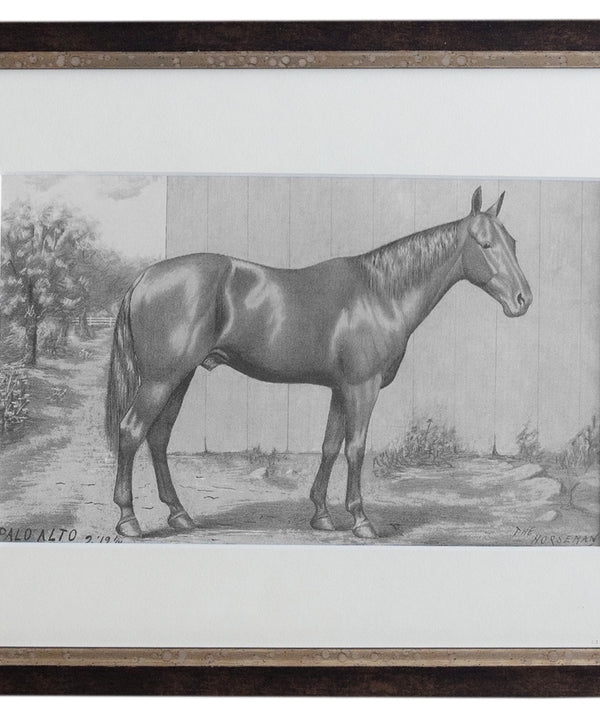 Vintage Horse Print