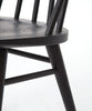 Elsie Windsor Dining Chair, Black Oak