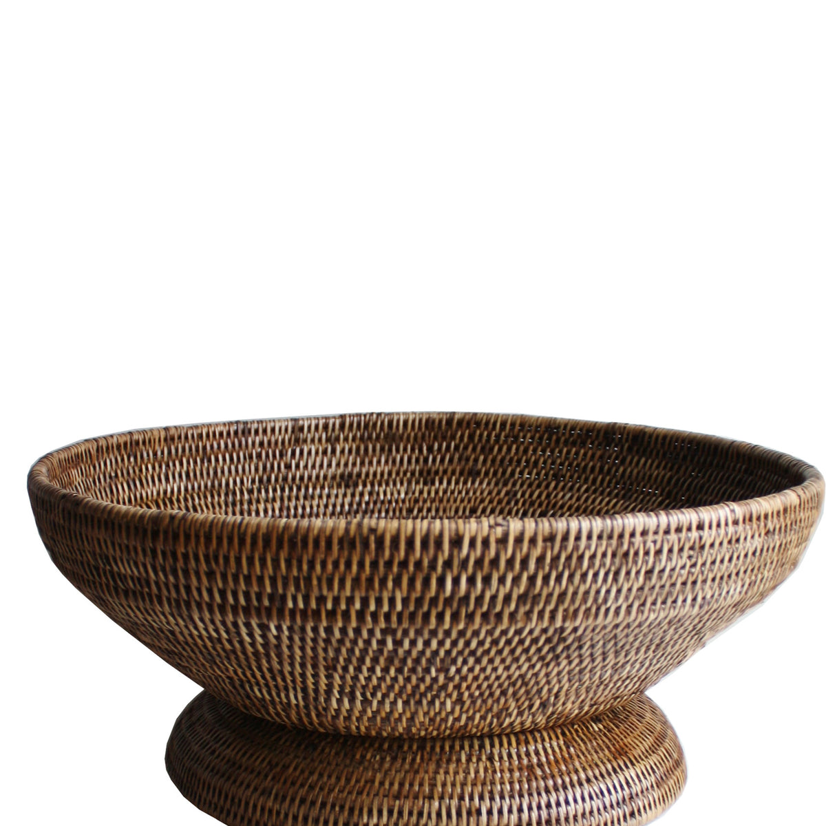 Kishni Rattan Fruit Bowl | Maison Flâneur