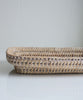 Small Woven Tray, White Wash